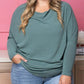 🍂Autumn Sale 49% OFF -👚"Dreamy Knit" Boatneck Dolman Top💗The perfect autumn transition palette