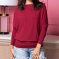 🍂Autumn Sale 49% OFF -👚"Dreamy Knit" Boatneck Dolman Top💗The perfect autumn transition palette