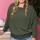 🍂Autumn Sale 49% OFF -👚"Dreamy Knit" Boatneck Dolman Top💗The perfect autumn transition palette
