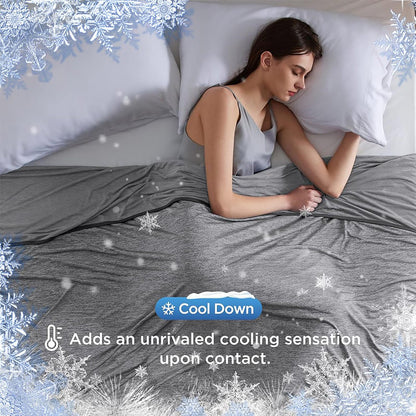 💥Final 6 Hours 50% OFF💥🍃Cooling Blanket for Hot Sleepers - Summer Must Have🎁