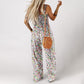 🏝️LAST DAY SALE: ONLY ￡14.99!!🏖️Women’s Casual Print Sleeveless Overalls Jumpsuits
