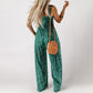🏝️LAST DAY SALE: ONLY ￡14.99!!🏖️Women’s Casual Print Sleeveless Overalls Jumpsuits