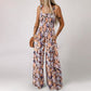 🏝️LAST DAY SALE: ONLY ￡14.99!!🏖️Women’s Casual Print Sleeveless Overalls Jumpsuits