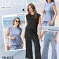 🔥Last Day Sale 50%OFF👚2025 New Women's  Sleeveless Top & Wide-Leg Pants 2-Piece Set