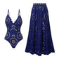 🔥Summer Cool Deal 50% OFF!👙Women’s Sexy One Piece Swimsuit with Matching Swim Long Skirt💕