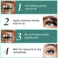⏳ Buy 1 Get 1 Free - Only £7.99 !!🎁 All-Day Beautiful Lashes, Smudge-Proof! Waterproof Fiber Mascara for Natural Volume. 💖👁️
