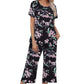 🎁Last Sale 40% OFF & Free shippng🚀⏳Women's Printed Top & Pants Sleepwear Set