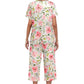 🎁Last Sale 40% OFF & Free shippng🚀⏳Women's Printed Top & Pants Sleepwear Set