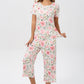 🎁Last Sale 40% OFF & Free shippng🚀⏳Women's Printed Top & Pants Sleepwear Set