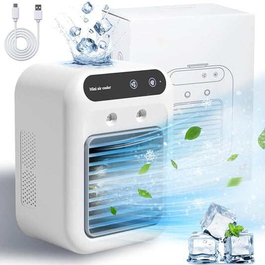 ❄️ Last Day 49%OFF ❄️ Mini Portable Air Conditioner with Cooling and Humidification Function