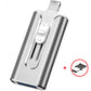 ⏳Last Day Promotion 70%OFF💻Micro USB + 8 Pin + USB 3.0 4 in 1 Mobile Phone Computer U-Disk