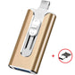 ⏳Last Day Promotion 70%OFF💻Micro USB + 8 Pin + USB 3.0 4 in 1 Mobile Phone Computer U-Disk