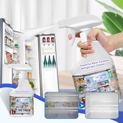 🧊Limited time Buy 2 get 1 free🔥Powerful Multi-Purpose Refrigerator Cleaner⚡Freshness that works like magic!🍃