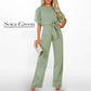 🔥ONLY TODAY 60%OFF✨👖Women’s High Waist Wide Leg Jumpsuit