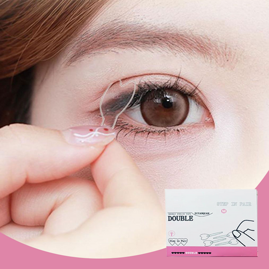 🌷Buy 1 Get 1 Free-Limited Sale✨👀Invisible Strong Support Double Eyelid Tapes for Enlarging Eyes