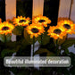 ⏳Time-Limited Special Price: ￡9.99!!⏰Sunflower Solar Garden Stake Led Lights🌻