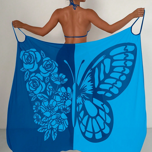 ⏰Last Day Hot Sale 60%OFF⌛Women's Butterfly Swimsuit Cover-Up & Dress