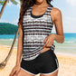 💥Last Day Special Sale 50% OFF🩱Women's Sporty Chic 3-Piece Tankini Swim Set