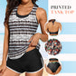 💥Last Day Special Sale 50% OFF🩱Women's Sporty Chic 3-Piece Tankini Swim Set