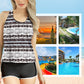 💥Last Day Special Sale 50% OFF🩱Women's Sporty Chic 3-Piece Tankini Swim Set