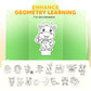 ⏳Limited Sale 50%OFF👶✨Pull String 3D Geometry Learning Book