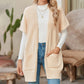 🔥Early Autumn Sales 60%OFF💝✨Women's Short Sleeve Pleated Lightweight Open Front Cardigan