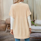 🔥Early Autumn Sales 60%OFF💝✨Women's Short Sleeve Pleated Lightweight Open Front Cardigan