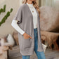 🔥Early Autumn Sales 60%OFF💝✨Women's Short Sleeve Pleated Lightweight Open Front Cardigan