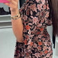 💃Time-limited Special 60%OFF⏰V-neck Printed Maxi Dress with 3/4 Sleeves🍁Let this Autumn be Filled with Your Elegance💗