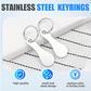 💥Buy 1 Get 1 Free Only Today🔑2 Pieces Stainless Steel Shopping Trolley Token Keyrings