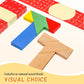 🔥Gift Idea Hot sale 49% OFF🌷Wooden T-Shaped Educational Puzzle Toy