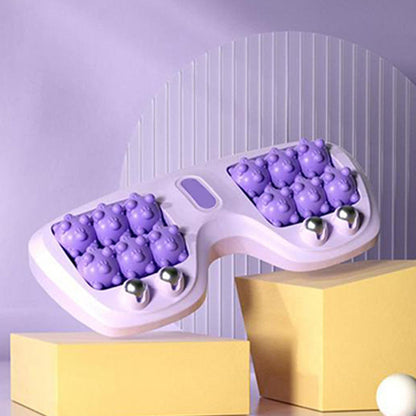 🔥Last Day Special Sale 50%OFF💜Portable Dual Foot Massage Roller