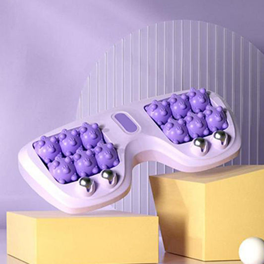 🔥Last Day Special Sale 50%OFF💜Portable Dual Foot Massage Roller