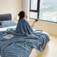 🍂Autumn Sale - 50% Off!🛏️Thickened Rabbit Plush&Milk Velvet Cover Blanket🫧Wrap up in Ultimate Comfort