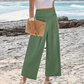 🎉Hot Sale 50% OFF🌸Women's High-Waisted Straight-Leg Linen Cropped Pants