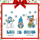 🎅Christmas Pre-Sale：Buy More Save More🎅Christmas Themed Magnetic Sticker🎄Fun, Festive & Family-Friendly!