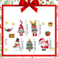 🎅Christmas Pre-Sale：Buy More Save More🎅Christmas Themed Magnetic Sticker🎄Fun, Festive & Family-Friendly!
