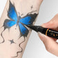 🌈⏳Last Day Special Price ￡7.99!!🎨Temporary Tattoo Markers for Skin👍✨Perfect For Unique Body Art🔥