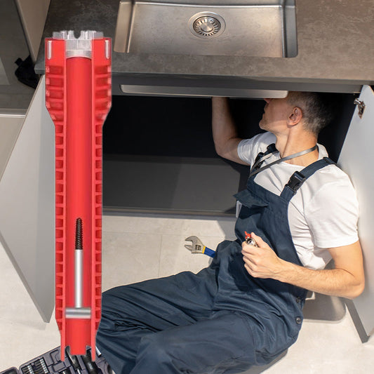 ⏰Last Day 60% off🔧18 in 1 Faucet And Sink Installer Tool🛠️Turn Difficult Plumbing Tasks into Easy Projects