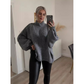 🍁Autumn Special-Sale 60% off-Women's Warm Mock Neck Loose Fit Sweater🧶Chic, Comfortable & Made for Every Occasion