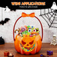 👻Halloween Bestsellers-60%off🎃Halloween Transparent Pumpkin Favor Bags✨Perfect for Party, Trick-or-Treat, Classroom Gifts