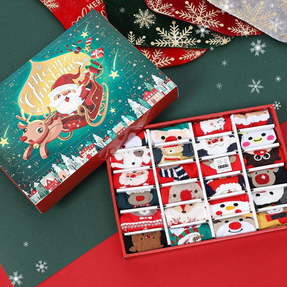 💥Christmas Sale 50% OFF🧦Christmas Socks Advent Calendar ✨🎄