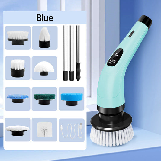 🔥LIMITED SALE Promotion  50% OFF!!🔥9-IN-1 Electric Cleaning Brush