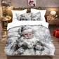 ⏳Limited-time 50% off⏰Festive Christmas 3-Piece Duvet Cover Set🛏️❤️