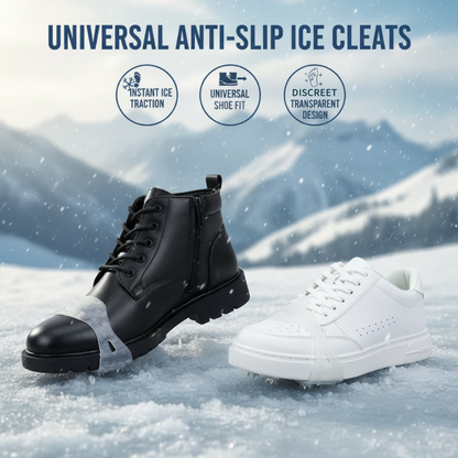 ⏰2025 Limited Time Sale 50% Off🔥Universal 5-Tooth Ice Cleats for Shoes & Boots❄️