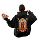 🎁NEW YEAR SALE 50% OFF🎁❤️‍🔥Unisex Oversized Guadalupe Graphic Hoodie | Statement of Faith