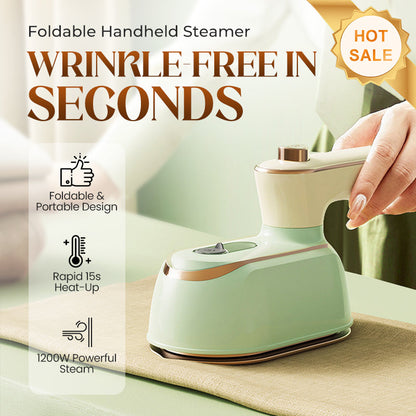 👚LAST DAY 60% OFF⚡Foldable Handheld Steamer with 180° Rotating Handle💥