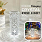 ✨NEW YEAR SALE £9.99!!⚡50K+ SOLD!💝🎁Touching Control Rose Crystal Lamp