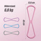 🎁Final Hours Flash Sale ￡10.99!!⚡Figure 8 TPE Resistance Bands – Yoga & Gym Training Gear