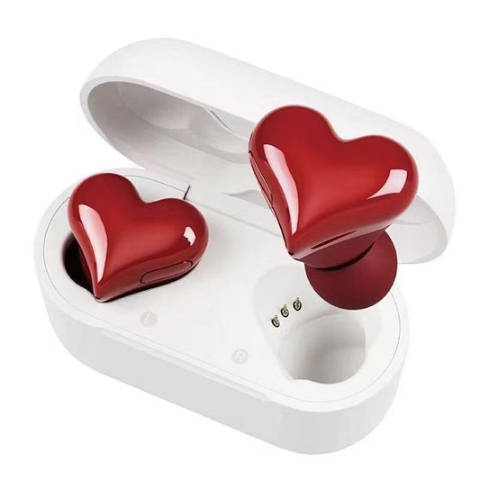 🏆Last Day Special Price ￡11.99!!💐Stylish Heart-Shaped Bluetooth Earbuds